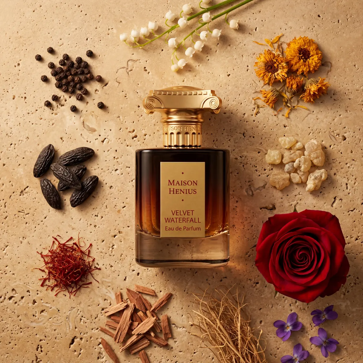 Velvet Waterfall - Floral-Woody Eau de Parfum